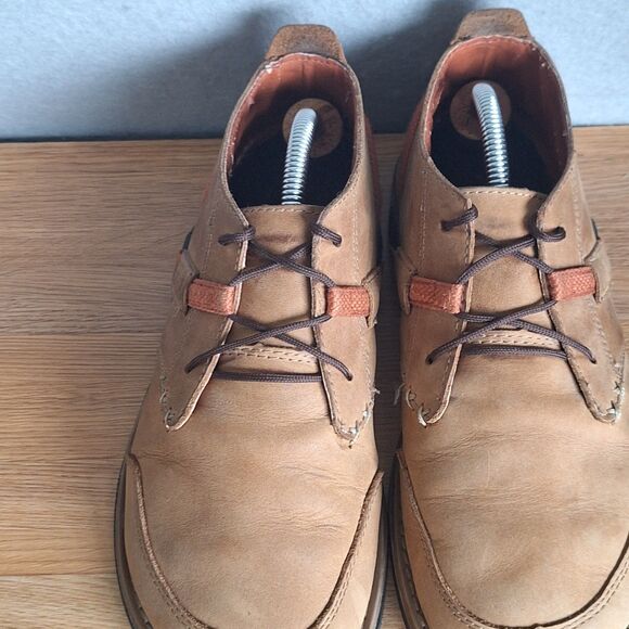 Xero Shoes Coalton Chukka Sneakers Men’s 7 EU 40 Brown Tan Leather Minimalist